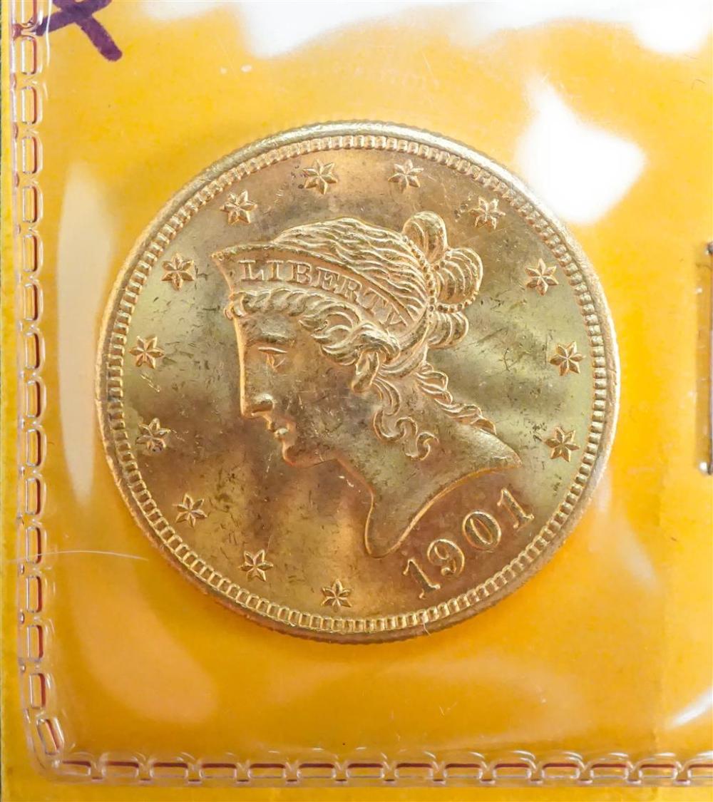 U.S. LIBERTY HEAD 1901-S 10-DOLLAR