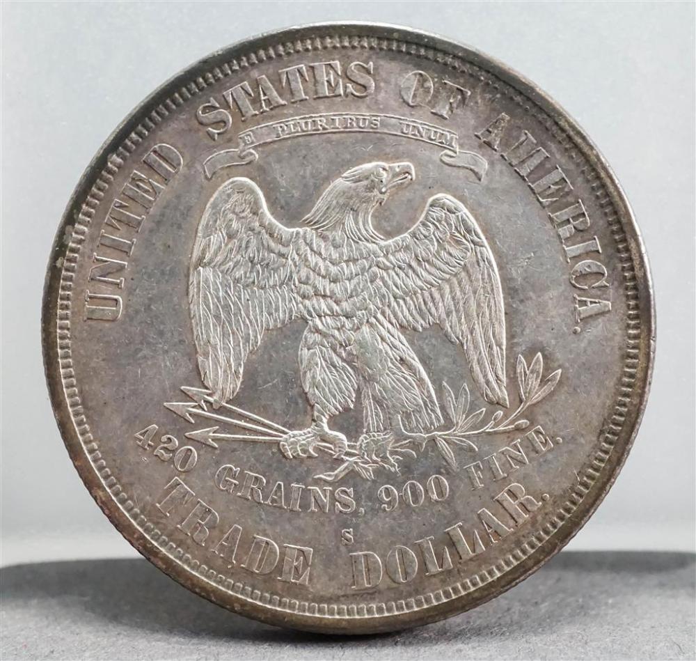U.S. 1873-S SILVER TRADE DOLLARU.S.