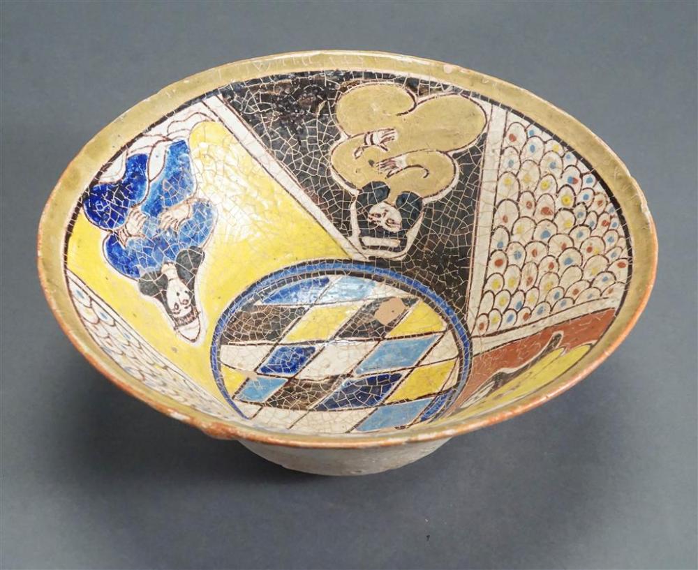 NEAR EASTERN HAND-PAINTED POTTERY