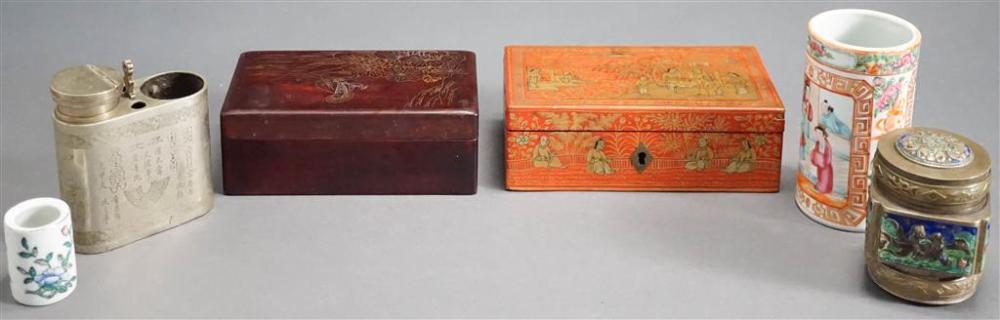COLLECTION OF SIX CHINESE CABINET 32848b