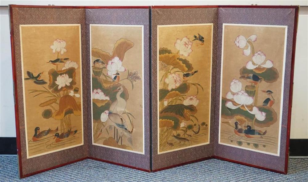 CHINESE FOUR PANEL FOLDING TABLE 328533
