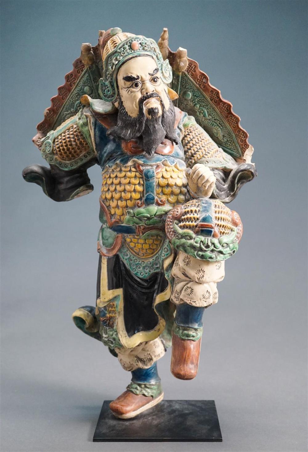 CHINESE GLAZED CERAMIC FIGURE OF 328568