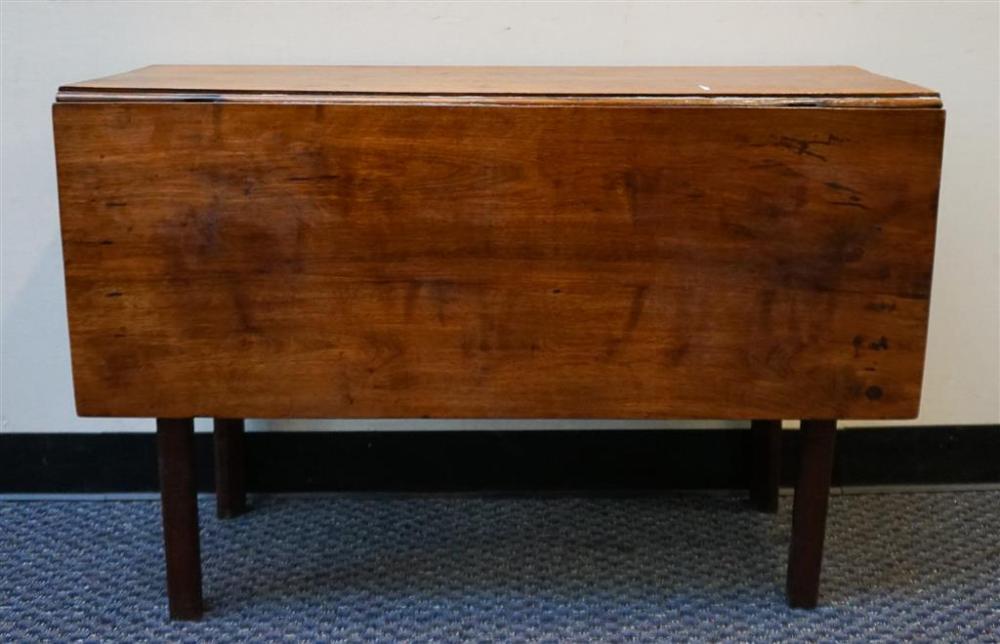 GEORGE III MAHOGANY DROP LEAF TABLE  3285a2