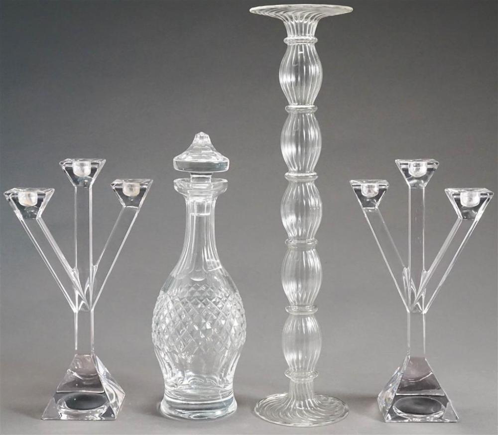 COLLECTION OF CRYSTAL TABLE ARTICLES  328622