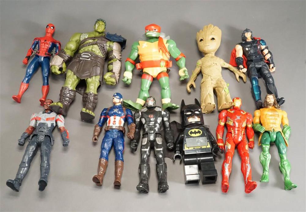 COLLECTION OF ELEVEN VARIOUS SUPERHERO 328641