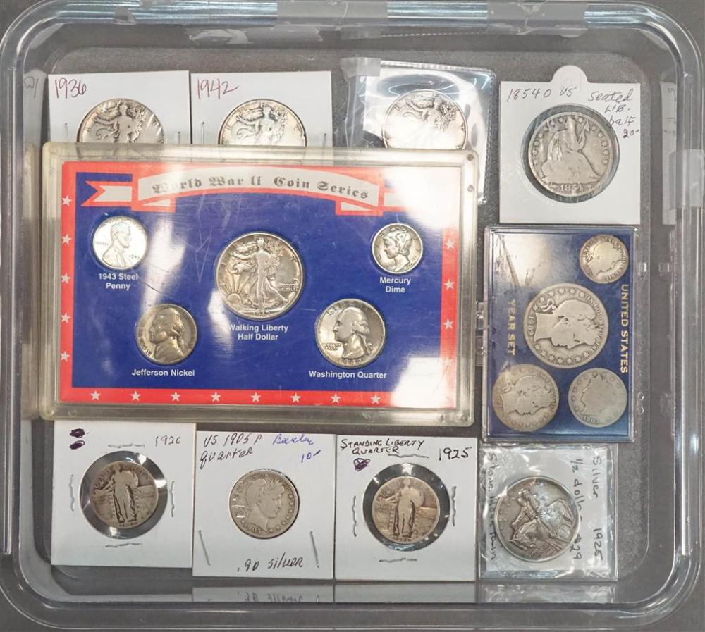COLLECTION OF U S COINS INCLUDING 3286a8