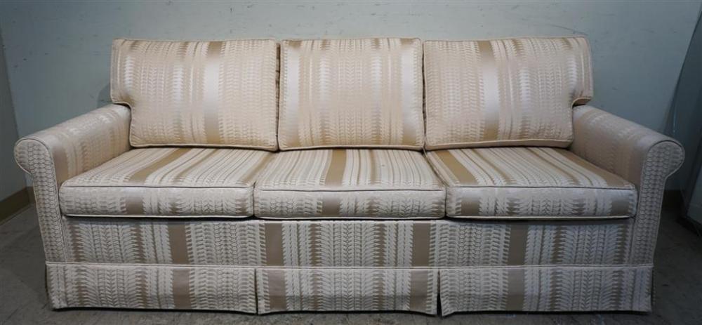 GOLD UPHOLSTERED SLEEP SOFA L  3287aa