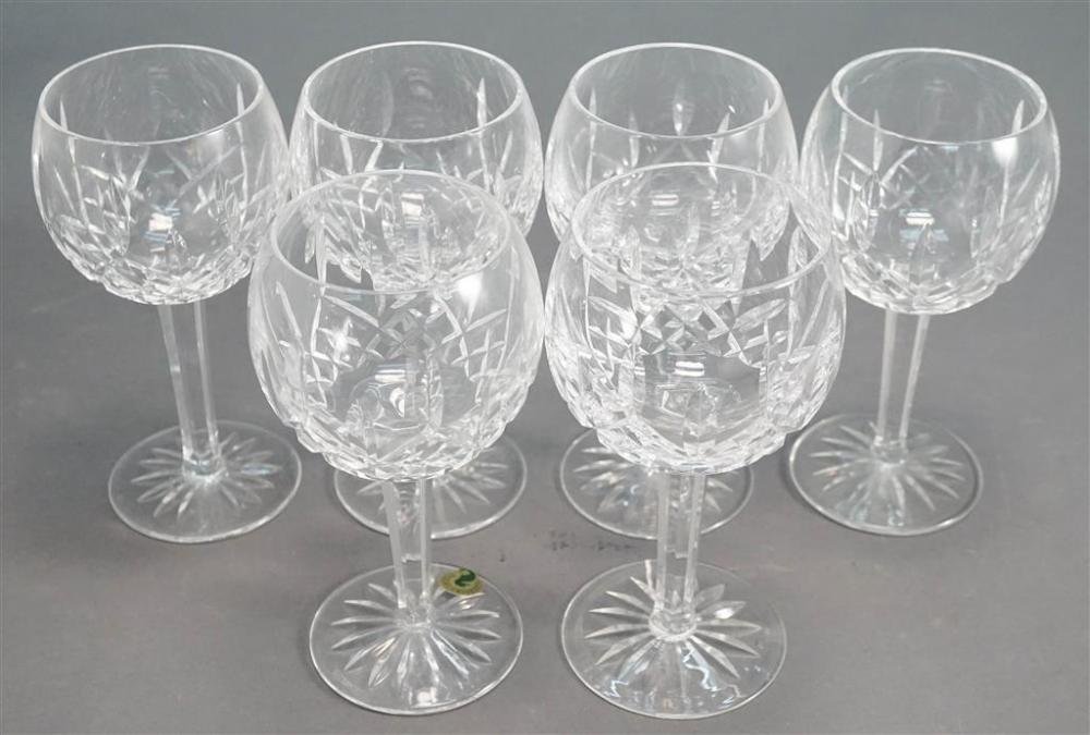 SIX WATERFORD CRYSTAL HOCH GLASSESSix 328831