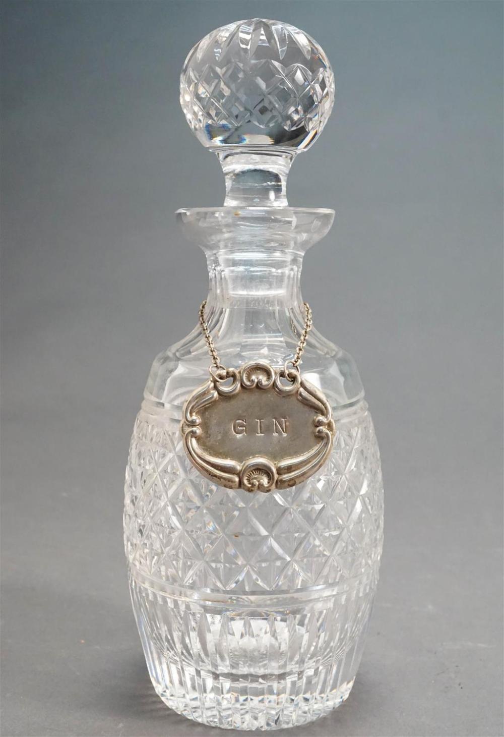 WATERFORD CUT CRYSTAL DECANTERWaterford 32888a