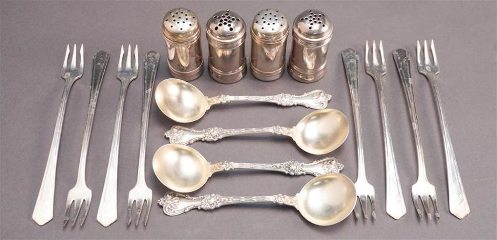 SET WITH FOUR WHITING STERLING 3288c9