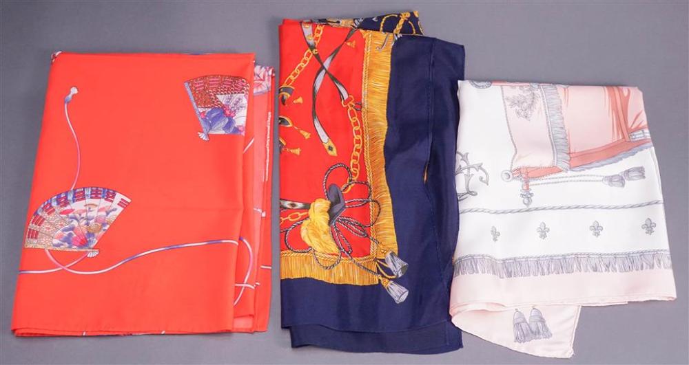 HERMES 'LA GALERE' SILK SCARF (SOME