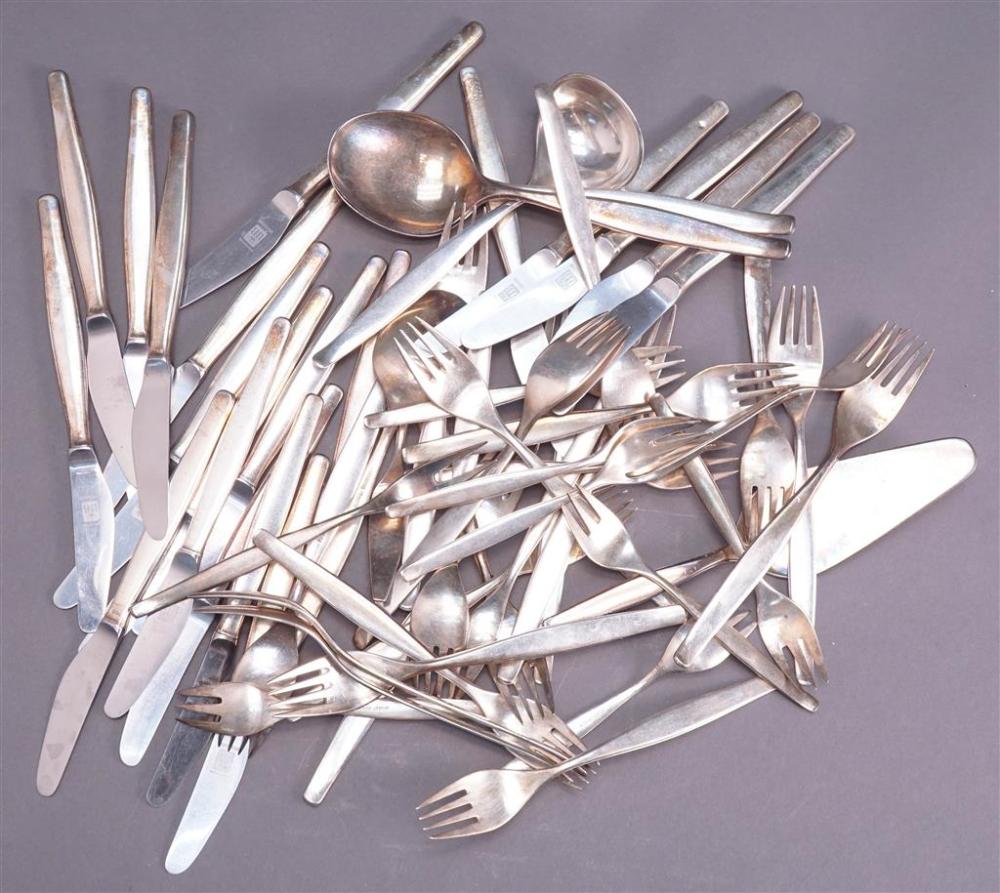 BRUCKMANN GERMAN 800 SILVER 54 PIECE 3288fe