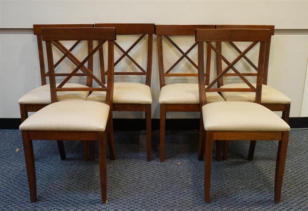 SET WITH SIX STAUMIS CHAIR CO  32899d