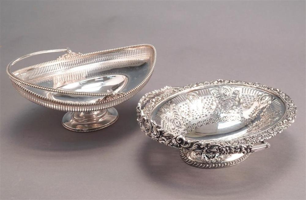 TWO ENGLISH RETICULATED SILVER 328997