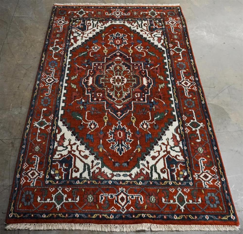 HERIZ RUG, 6 FT 1 IN X 3 FT 10 INHeriz