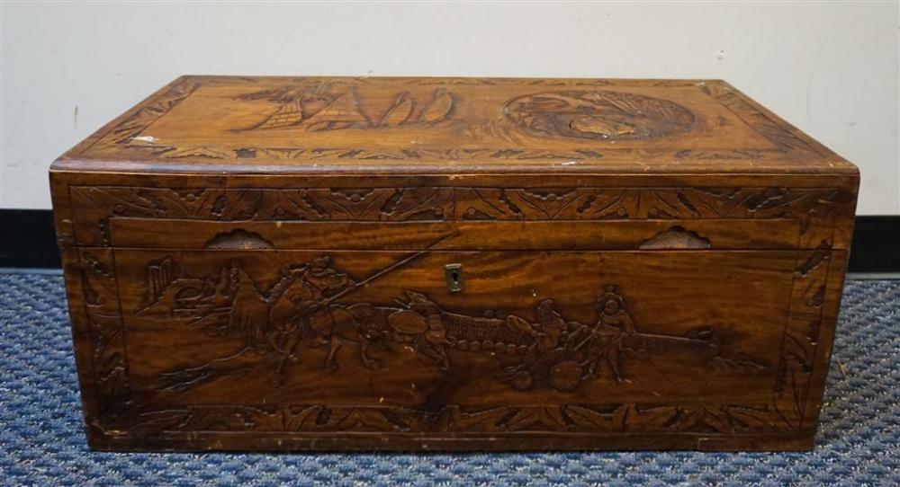 SOUTHEAST ASIAN CARVED FRUITWOOD