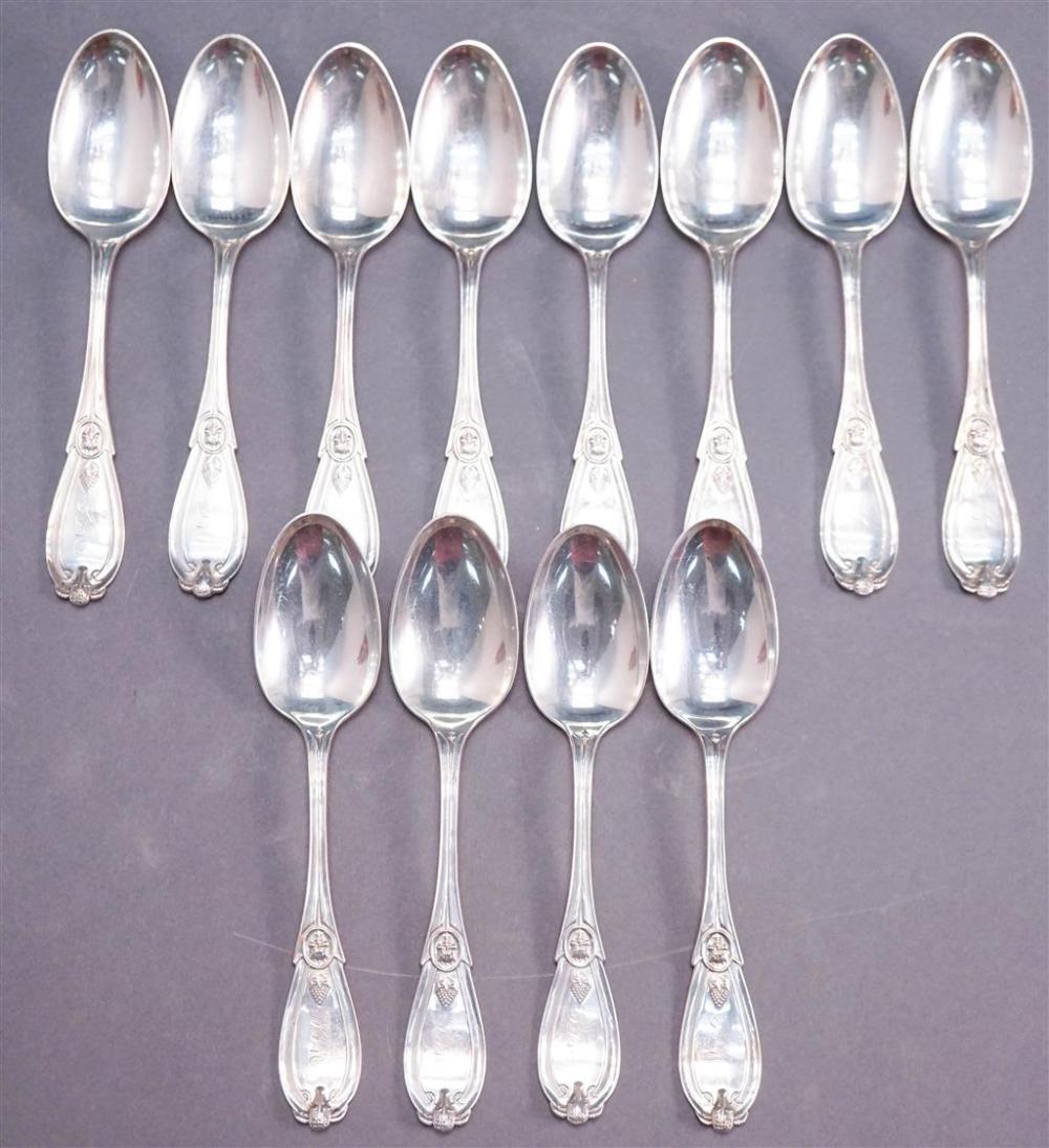 SET OF 12 AMERICAN STERLING SILVER