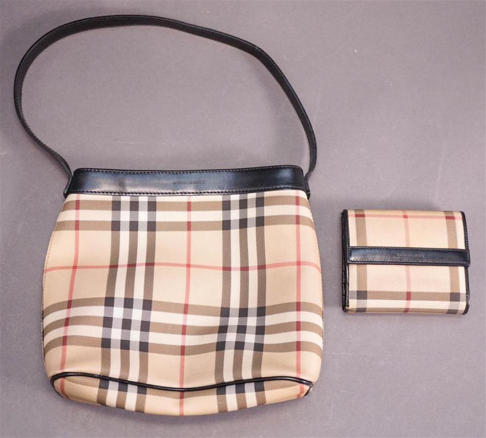 BURBERRY HANDBAG WITH MATCHING