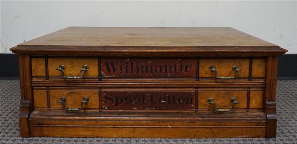 WILLIMANTIC FRUITWOOD TWO-DRAWER