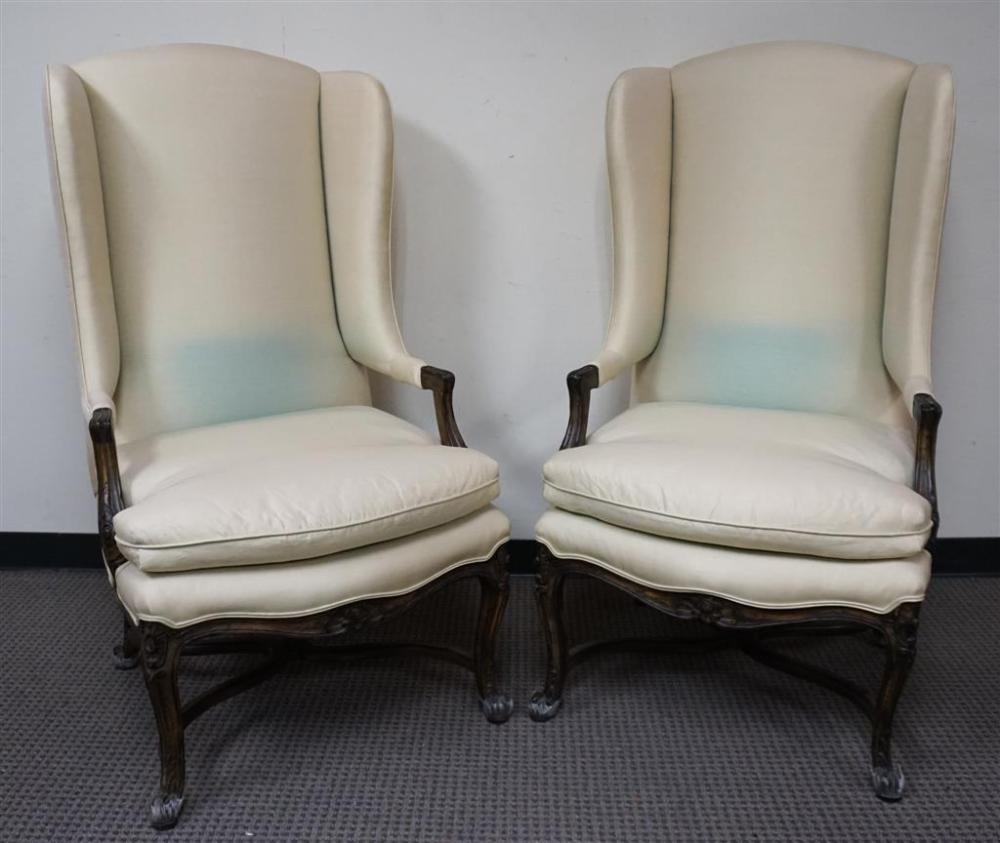 PAIR OF LOUIS XV STYLE FRUITWOOD
