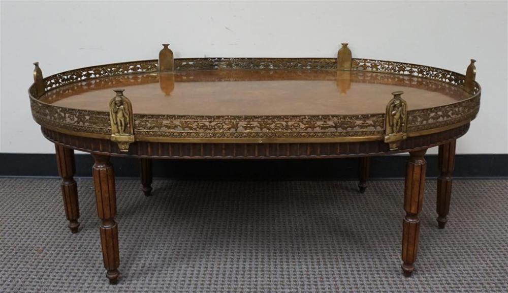 LOUIS XVI STYLE FRUITWOOD AND BRASS 328b8e