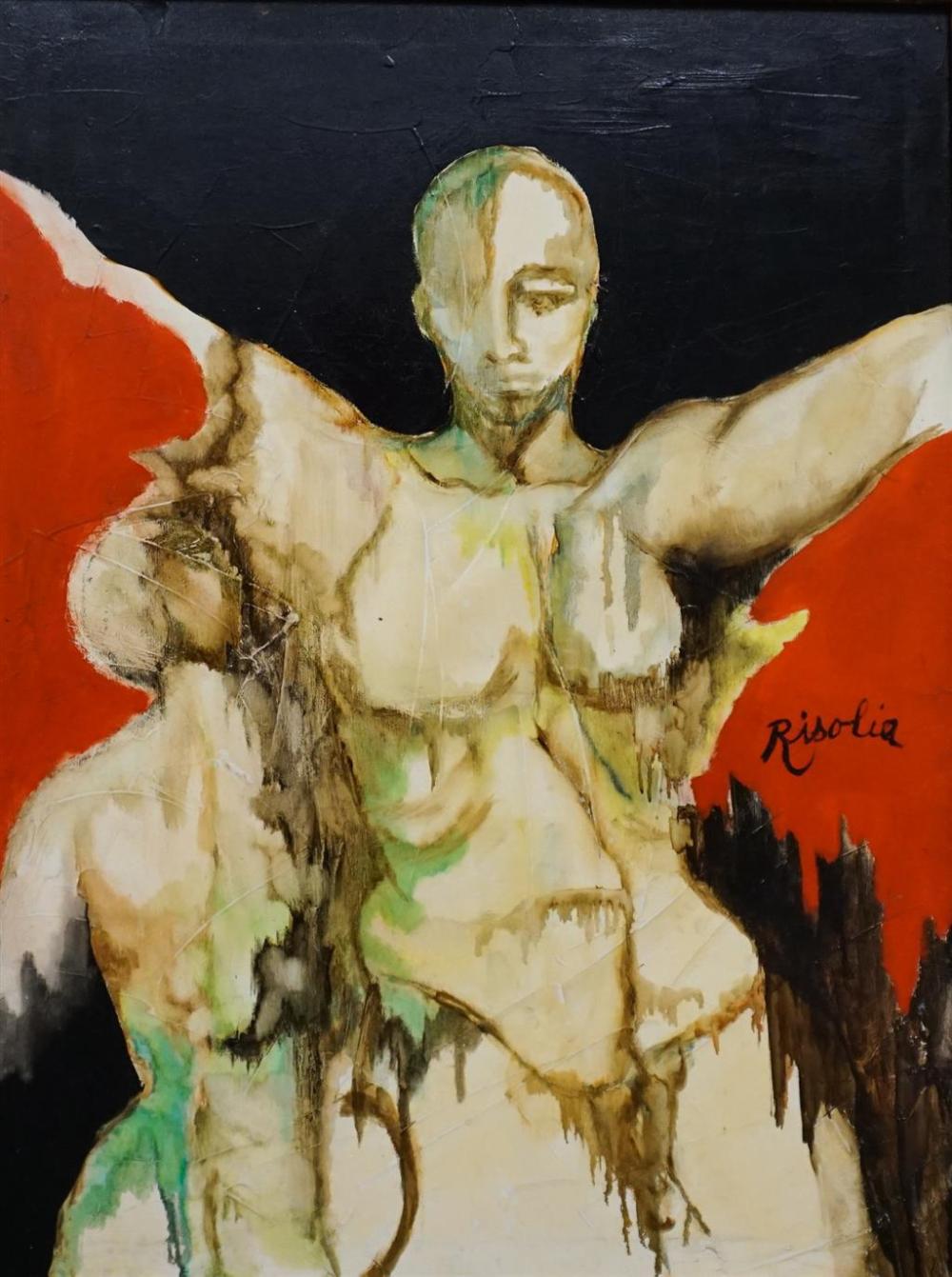 RISOLIA, ABSTRACTED WOMEN, OIL