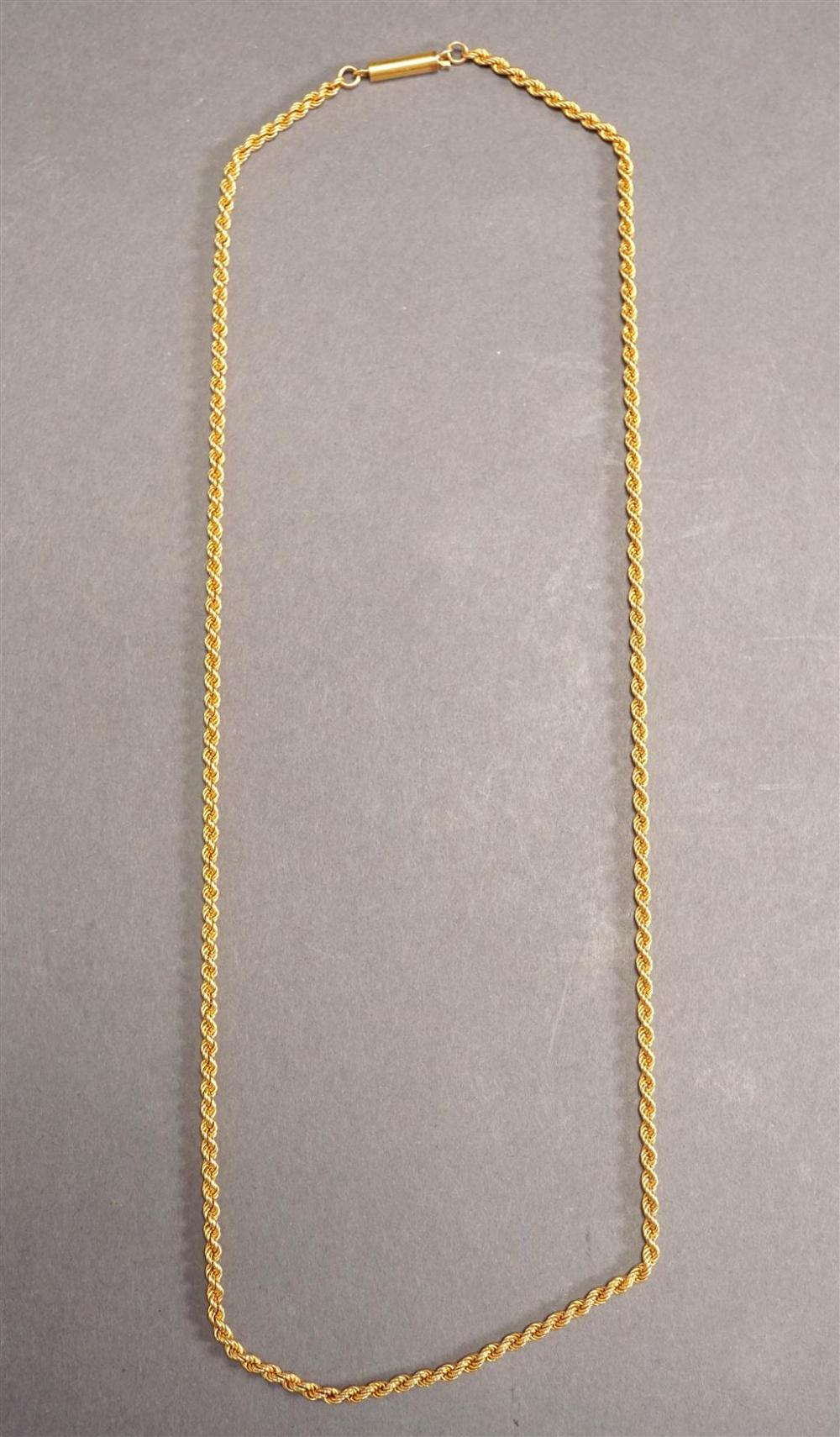 ENGLISH 15 KARAT YELLOW GOLD CHAIN 328c3e