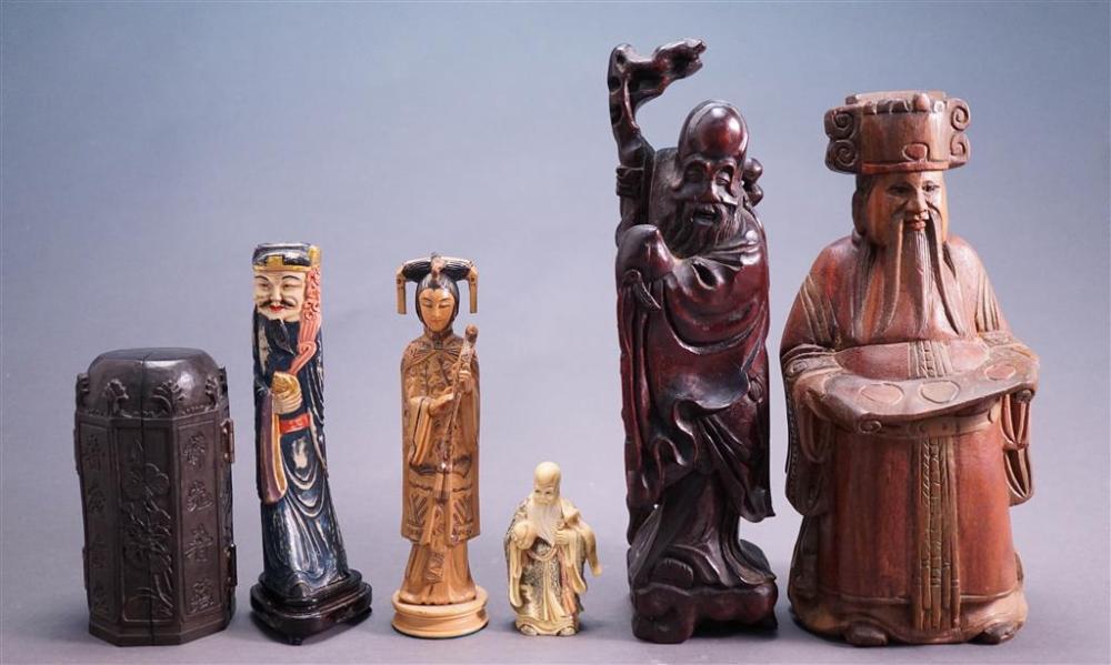 COLLECTION OF ASSORTED CHINESE CARVED