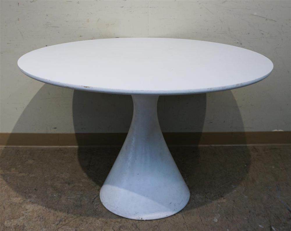 SAARINEN STYLE WHITE FORMICA TULIP 328ccc