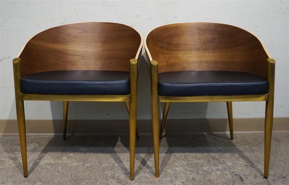 PAIR MID-CENTURY MODERN STYLE BENTWOOD