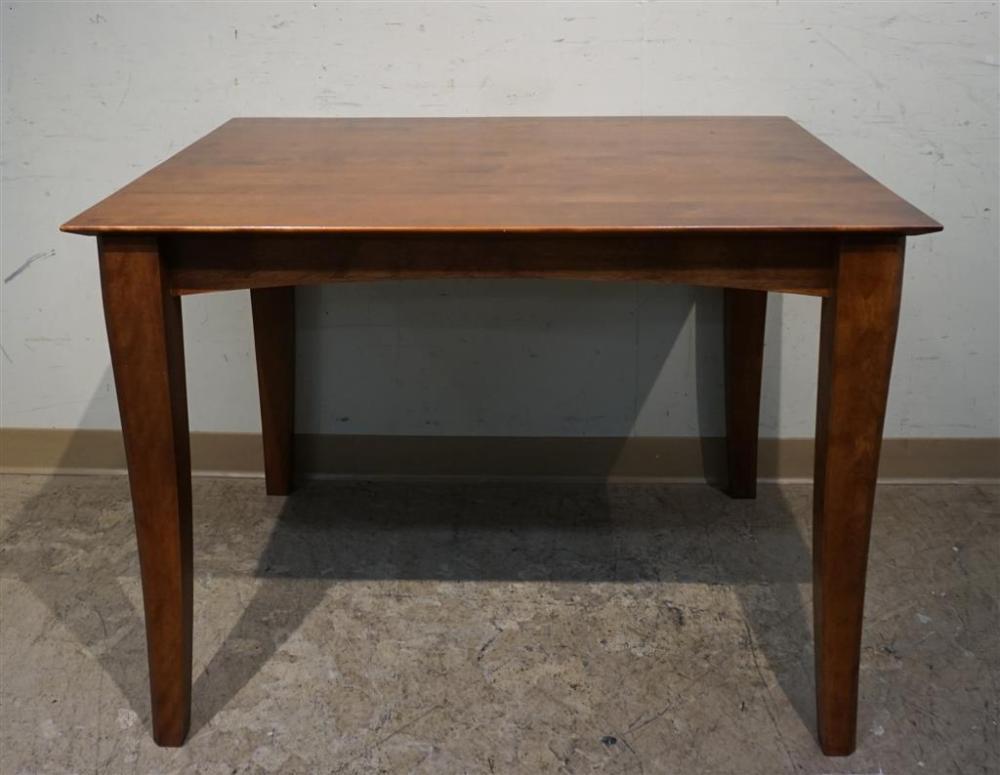 STAINED FRUITWOOD BREAKFAST TABLE,