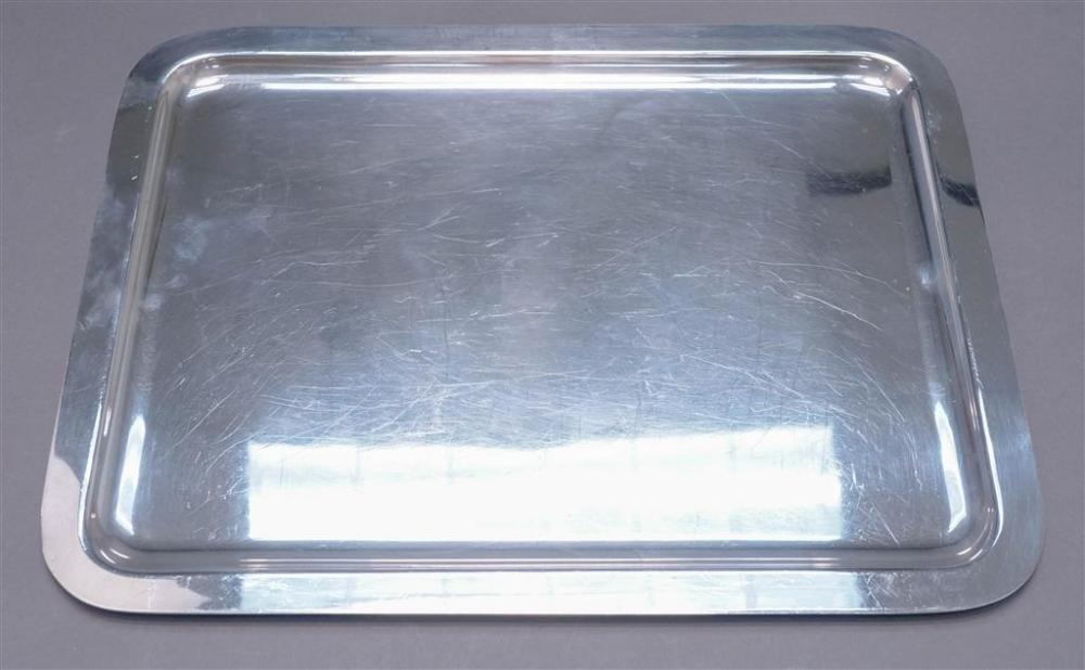 CHRISTOFLE SILVER PLATE TRAY, 17 X 13