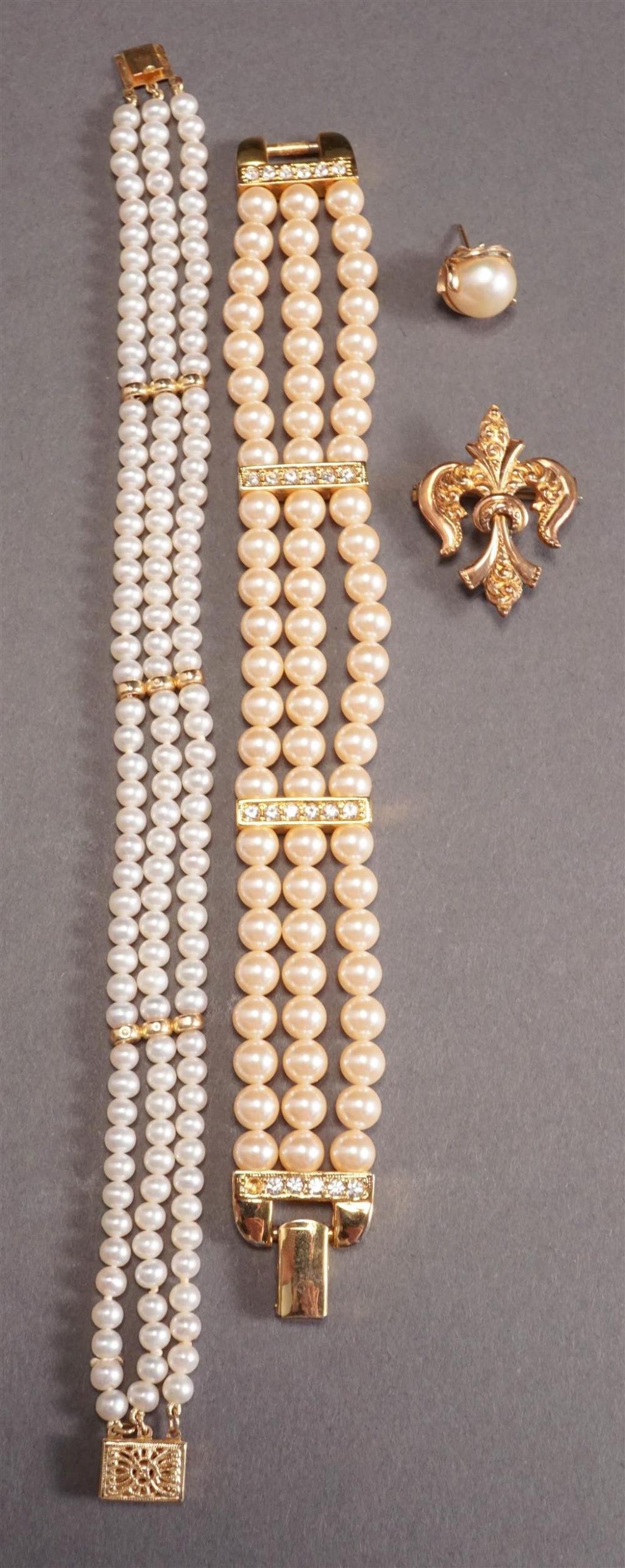 14 KARAT YELLOW GOLD AND PEARL 328e55