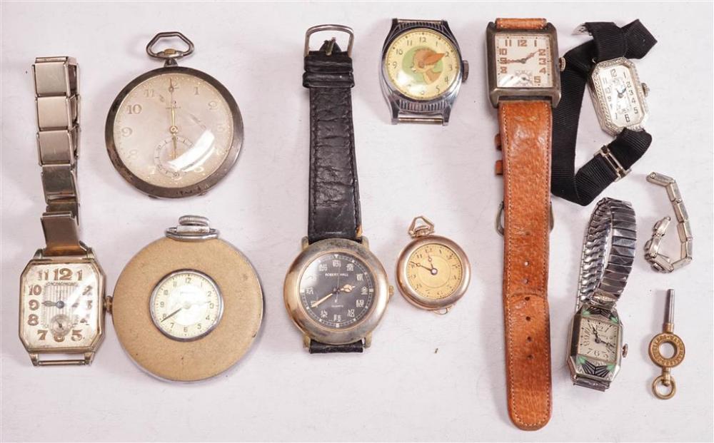 COLLECTION OF VINTAGE WRISTWATCHES,