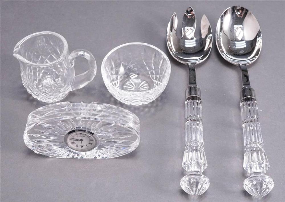 WATERFORD CRYSTAL HANDLE TWO-PIECE