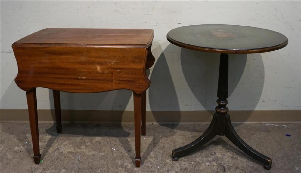 FEDERAL STYLE DROP LEAF TABLE AND