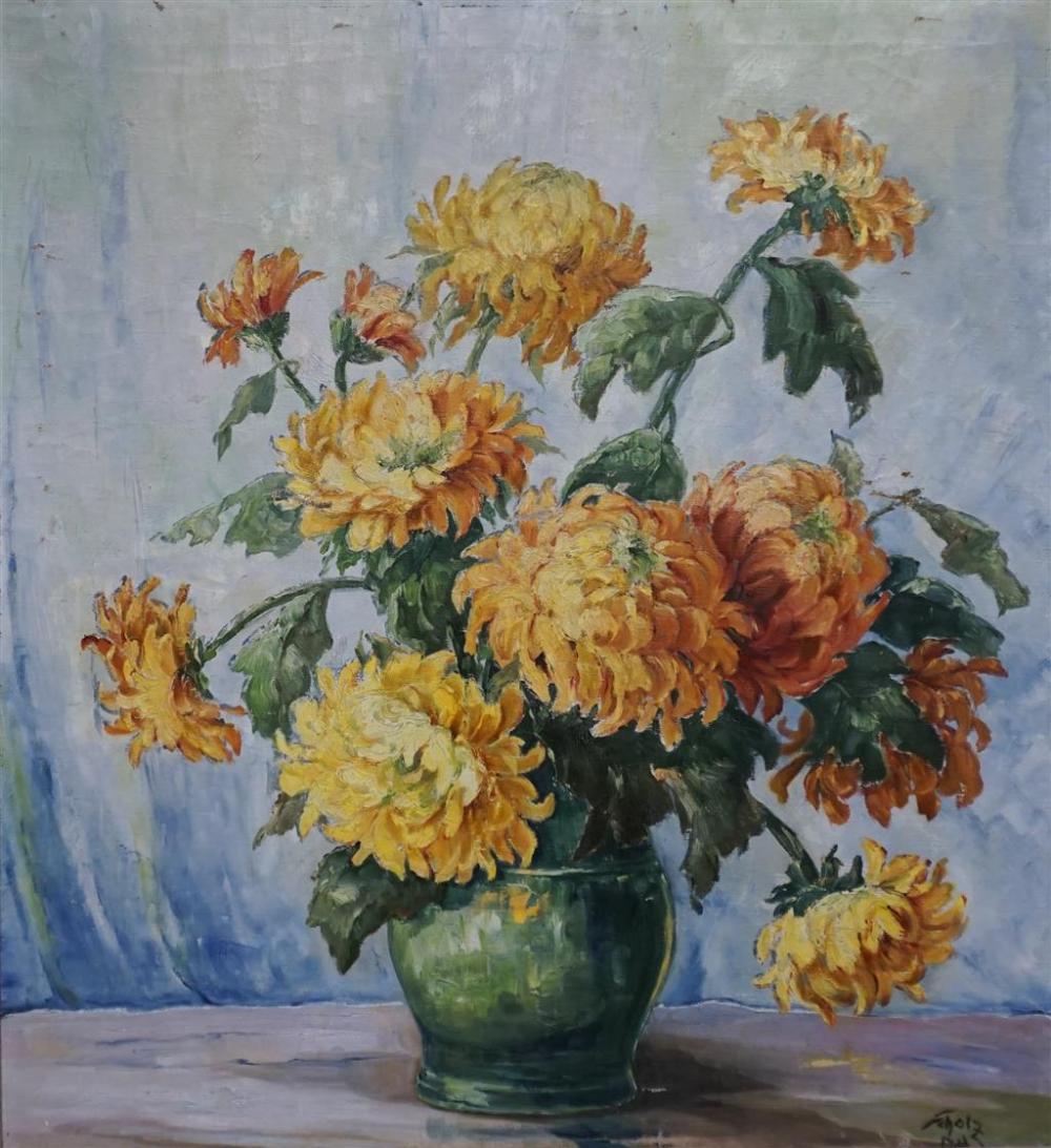 20TH CENTURY SCHOOL, STILL LIFE OF YELLOW