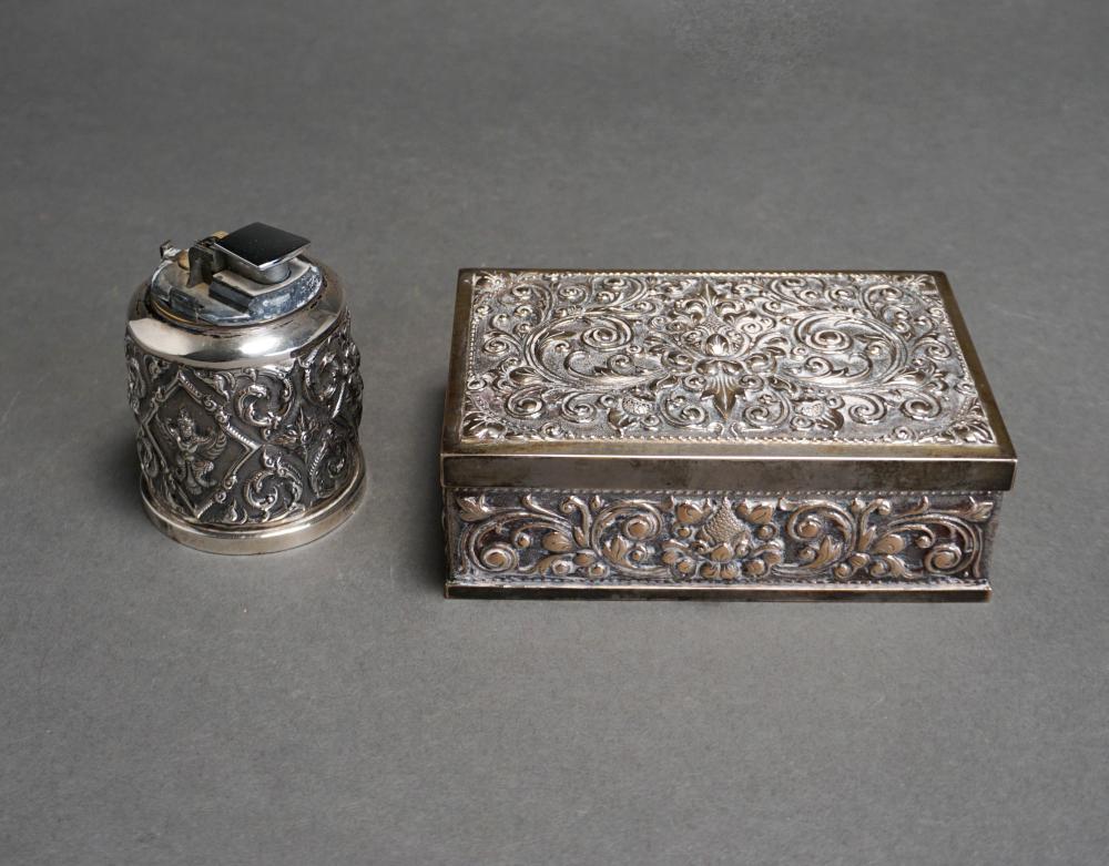 SOUTHEAST ASIAN SILVERPLATE CIGARETTE