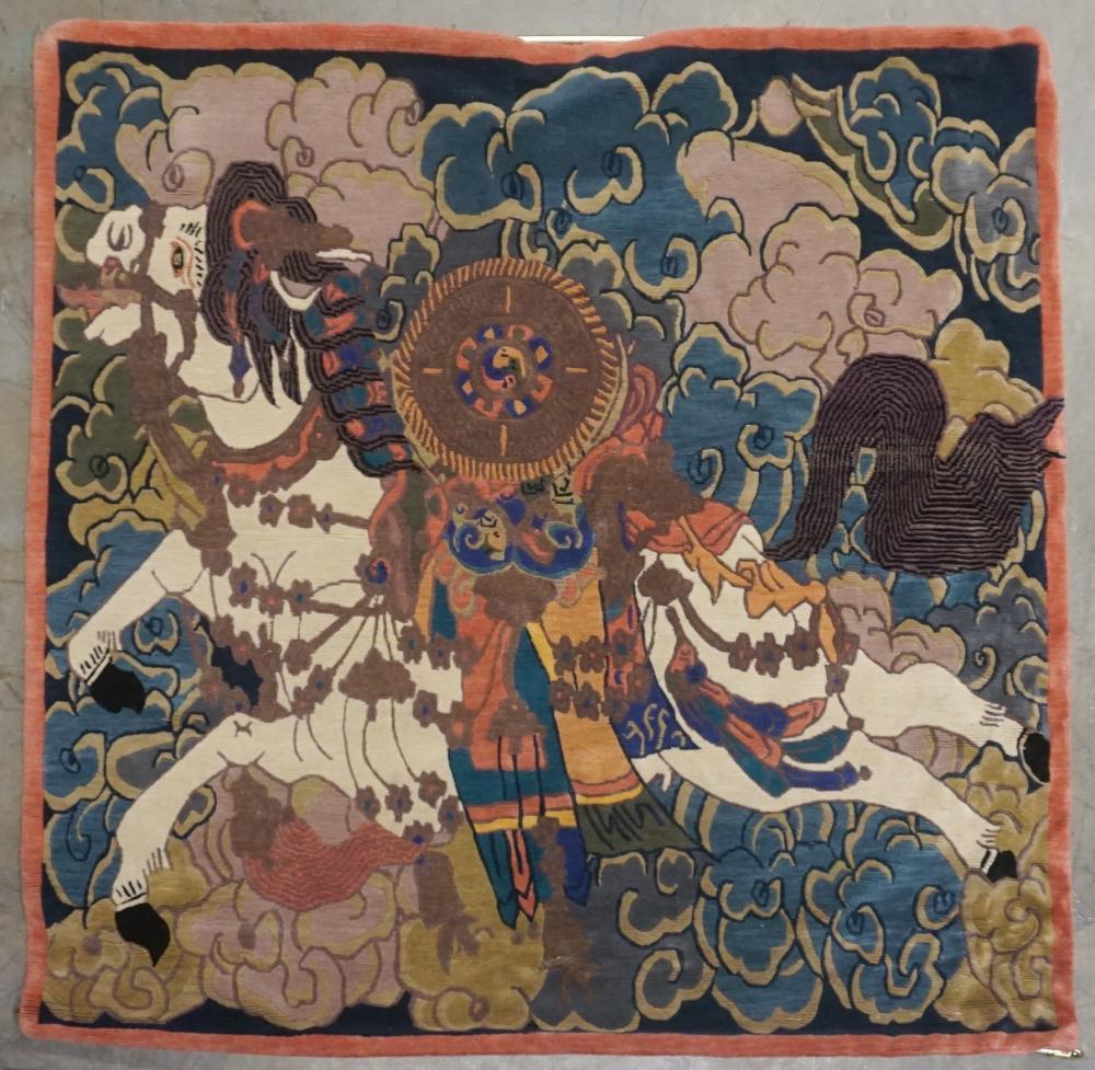 TIBETAN HANGING TAPESTRY 4 FT 2