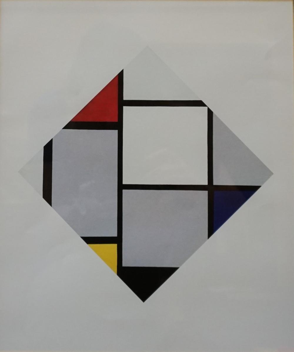 AFTER MONDRIAN SQUARES COLOR 32b920