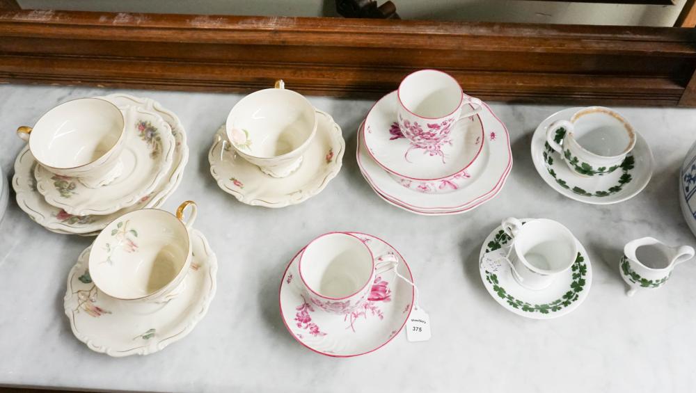 GROUP OF 16 ASSORTED GERMAN PORCELAIN