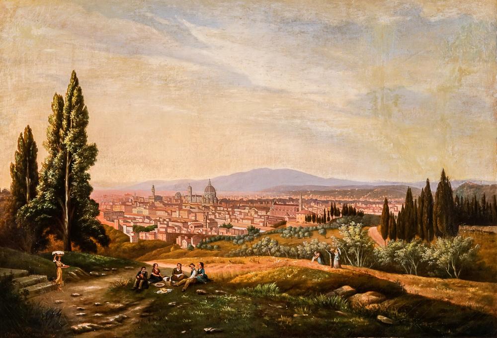 ALFONSO BECCALUVA ITALIAN 1840 1871  32b9fe