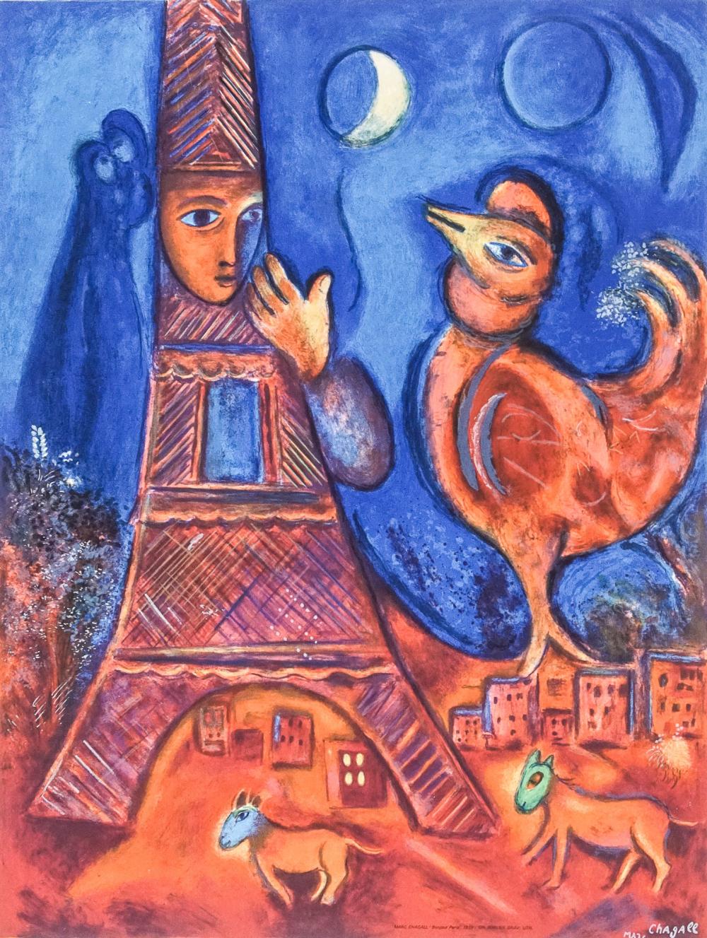 MARC CHAGALL, (FRENCH/RUSSIAN 1887-1985),