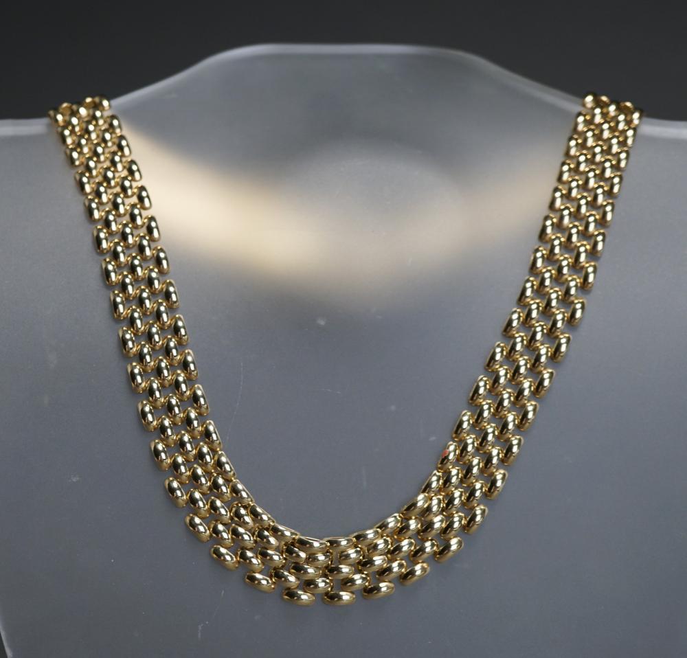 ITALIAN 14 KARAT YELLOW GOLD NECKLACE  32ba84