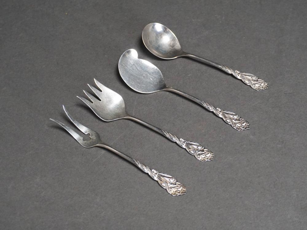 SET OF FOUR FRANK M WHITING STERLING 32badc