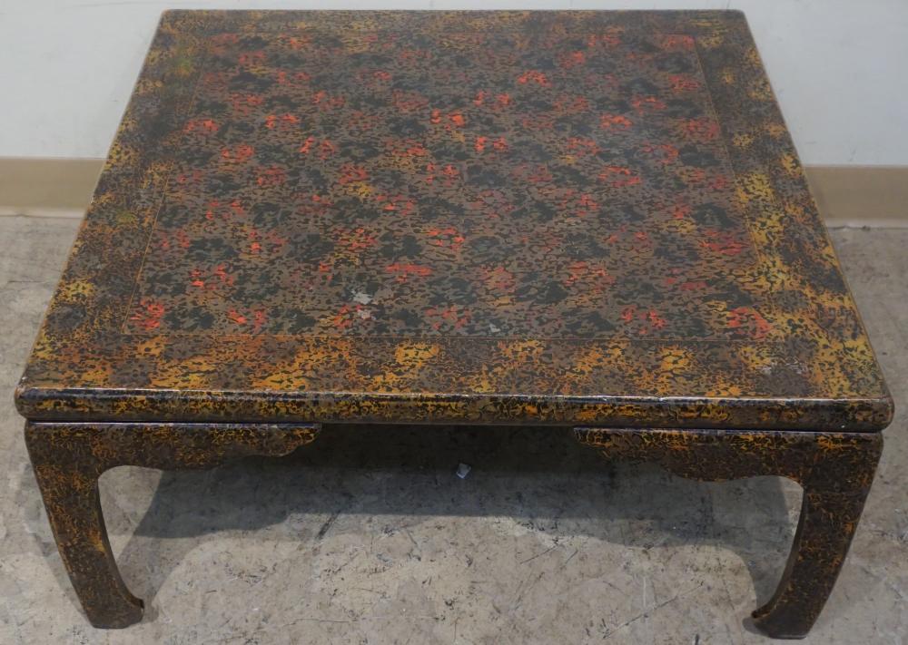 JAPANESE LACQUERED WOOD LOW TABLE  32bb9a