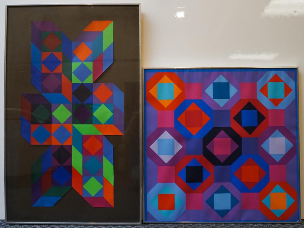AFTER VICTOR VASARELY, ABSTRACT