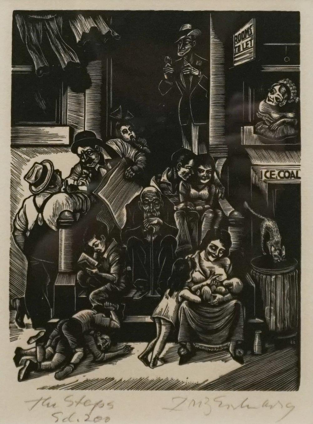 FRITZ EICHENBERG (AMERICAN 1901-1990),