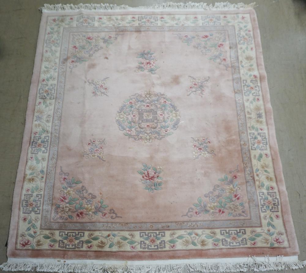 CHINESE SCULPTURED RUG 10 FT X 32bbed