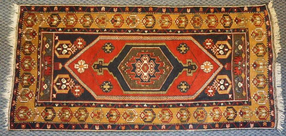 AFGHAN RUG, 6 FT 3 IN X 3 FT 3